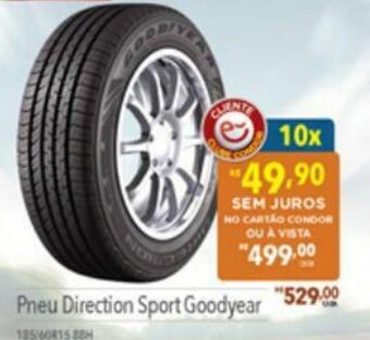 Supermercados Condor Pneu Direction Sport Goodyear oferta