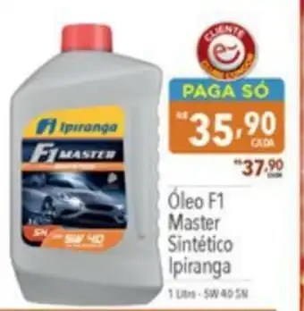 Oleo F1 master Sintetico Ipiranga 1L