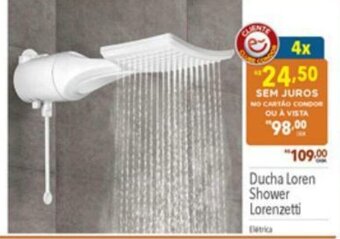 Supermercados Condor Ducha Loren Shower Lorenzetti oferta