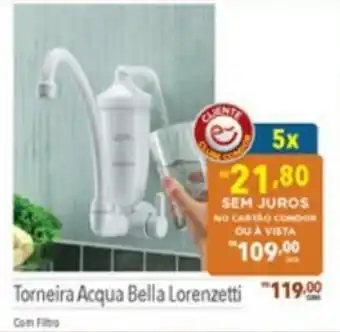 Supermercados Condor Torneira Acqua Bella Lorenzetti oferta