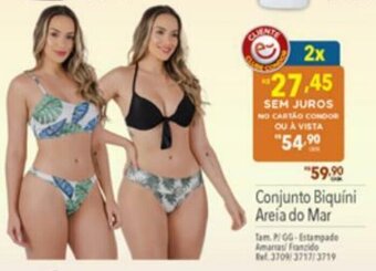 Conjunto Biquini Areia do Mar