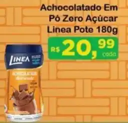 Chama Supermercados Achocolatado Em Pó Zero Açúcar Linea Pote oferta