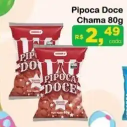 Chama Supermercados Pipoca Doce Chama oferta