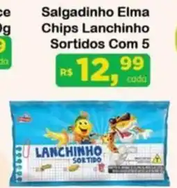 Chama Supermercados Salgadinho Elma Chips Lanchinho Sortidos oferta