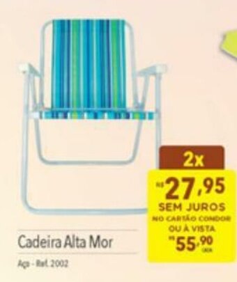 Supermercados Condor Cadeira Alta Mor oferta