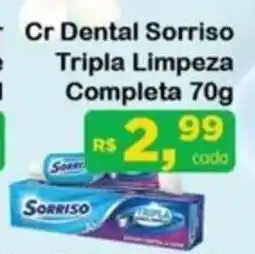 Chama Supermercados Cr Dental Sorriso Tripla Limpeza Completa oferta