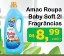 Chama Supermercados Amac Roupa Baby Soft Fragrâncias oferta