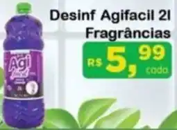 Chama Supermercados Desinf Agifacil Fragrâncias oferta