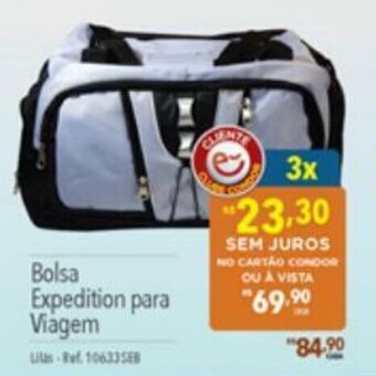 Bolsa Expedition para Viagem