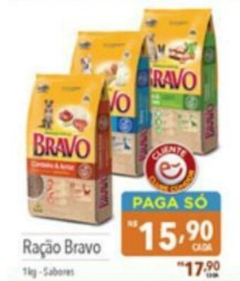 Supermercados Condor Racao Bravo 1kg oferta