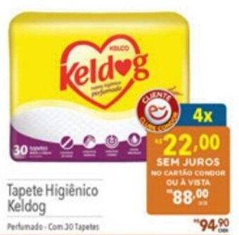 Supermercados Condor Tapete Higienico Keldog oferta