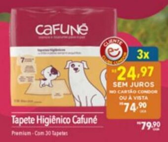 Supermercados Condor Tapete Higienico Cafune oferta