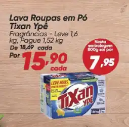 Dia Lava Roupas em Pó Tixan Ypê oferta
