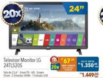 Supermercados Condor Televisor Monitor LG oferta