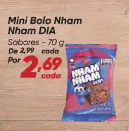 Dia Mini Bolo Nham Nham DIA oferta