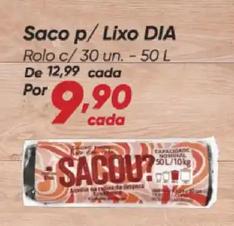 Dia Saco p/ Lixo DIA oferta