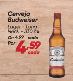 Dia Cerveja Budweiser oferta