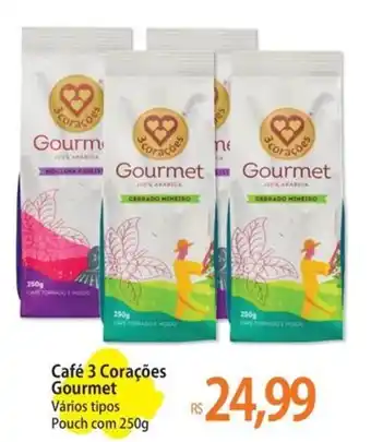 Atacadão Café 3 Corações Gourmet oferta