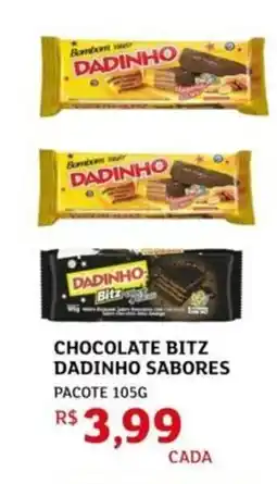 Assaí Atacadista Chocolate bitz dadinho sabores oferta