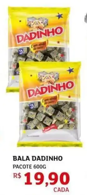 Assaí Atacadista Bala dadinho pacote oferta