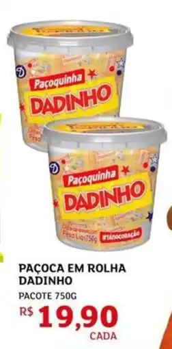 Assaí Atacadista Paçoca em rolha dadinho oferta