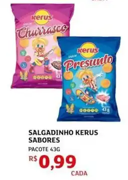 Assaí Atacadista Salgadinho kerus sabores oferta