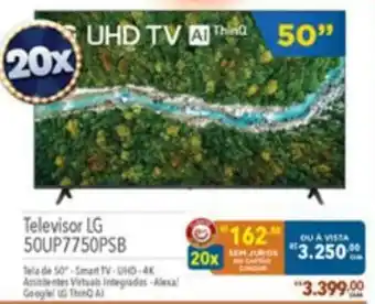 Supermercados Condor Televisor LG 50" oferta