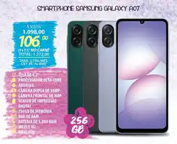 Lojas Cem Smartphone samsung galaxy a07 oferta