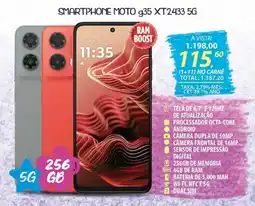 Lojas Cem Smartphone moto g35 xt2433 5g oferta
