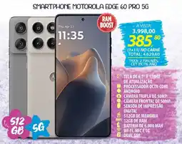 Lojas Cem Smartphone motorola edge 60 pro 5g oferta