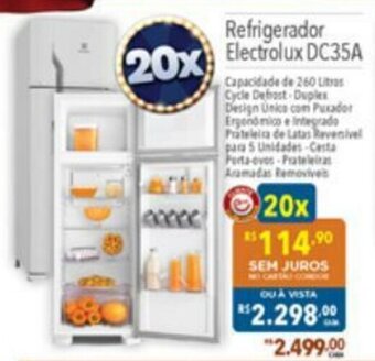 Supermercados Condor Refrigerador Electrolux DC35A oferta