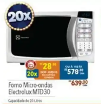 Supermercados Condor Forno Micro-ondas Eletcrolux oferta