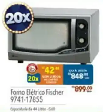 Supermercados Condor Forno Eletrico Fischer oferta