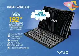 Lojas Cem Tablet vaio tl10 oferta