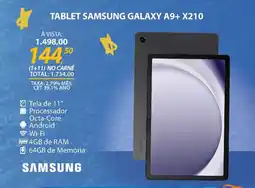 Lojas Cem Tablet samsung galaxy a9+ x210 oferta