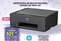 Lojas Cem Impressora hp multifuncional tanque de tinta 581 oferta