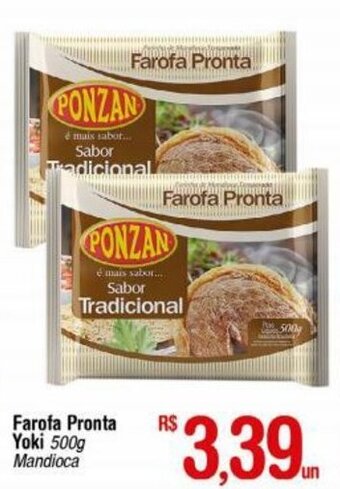Fort Atacadista Farofa Pronta Yoki 500g oferta