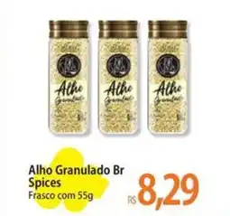 Atacadão Alho Granulado Br Spices Frasco oferta