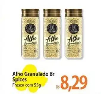 Atacadão Alho Granulado Br Spices Frasco oferta