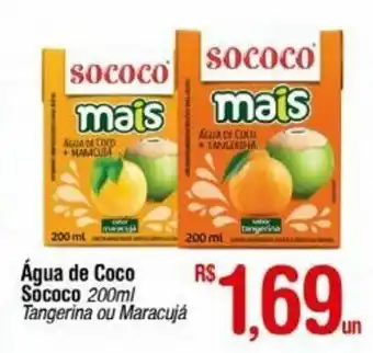 Fort Atacadista Agua de Coco Sococo 200ml oferta