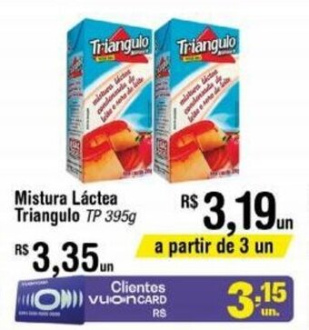 Fort Atacadista Mistura lactea Triangulo Tp 395g oferta