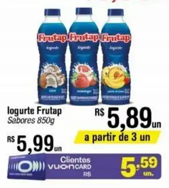 Fort Atacadista Iogurte frutap Sabores 850g oferta