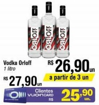Fort Atacadista Vodka Orloff 1L oferta