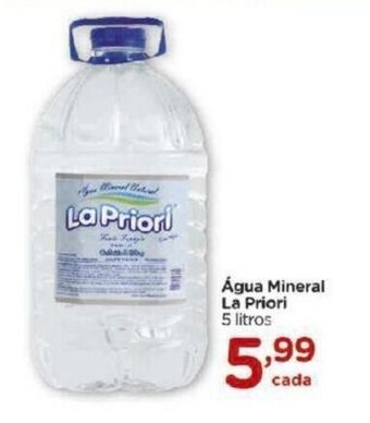 Carrefour Bairro Agua Mineral La Priori 5L oferta