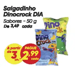 Dia Salgadinho Dinocrock DIA Sabores oferta