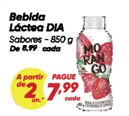 Dia Bebida Láctea DIA Sabores oferta