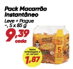 Dia Pack Macarrão Instantâneo oferta