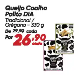 Dia Queijo Coalho Palito DIA oferta