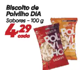 Dia Biscoito de Polvilho DIA Sabores oferta