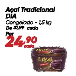 Dia Açaí Tradicional DÍA Congelado oferta